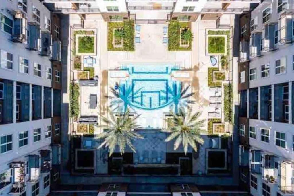 Fancy Apt Downtown. Pool. Gym. Lounge. Pet Ok Houston Dış mekan fotoğraf