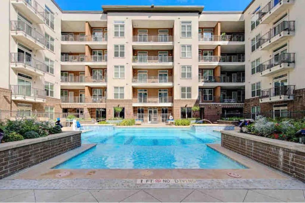Fancy Apt Downtown. Pool. Gym. Lounge. Pet Ok Houston Dış mekan fotoğraf
