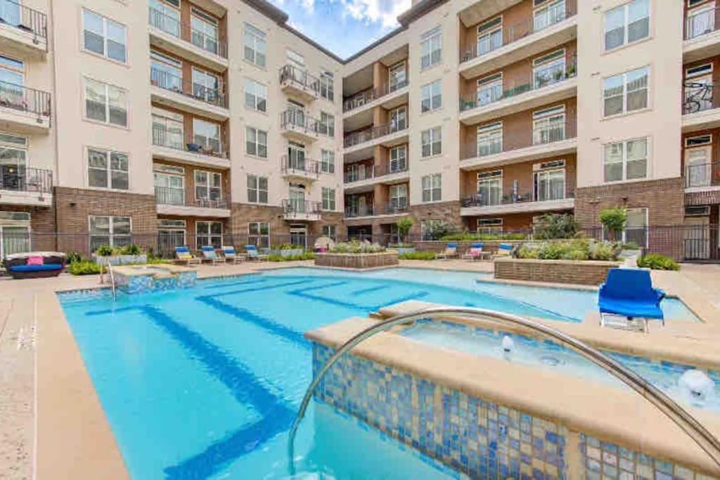 Fancy Apt Downtown. Pool. Gym. Lounge. Pet Ok Houston Dış mekan fotoğraf