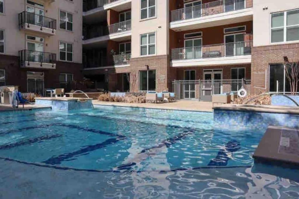 Fancy Apt Downtown. Pool. Gym. Lounge. Pet Ok Houston Dış mekan fotoğraf